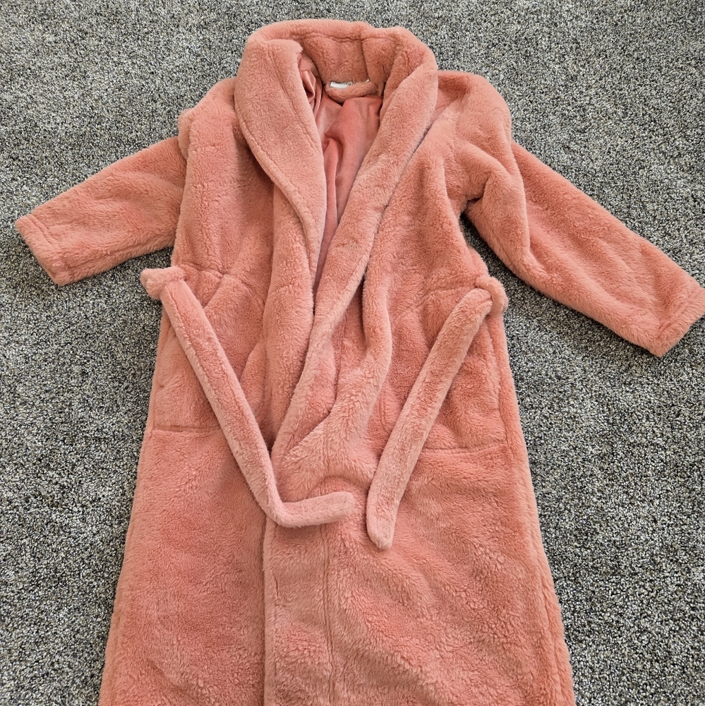Cozy Coral Kids Robe
